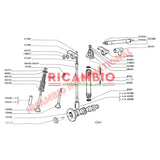 Cam Follower Tappet Kit (OVERSIZED 0.10mm)- Classic Fiat 500 126 - Mechanical & Engine Parts
