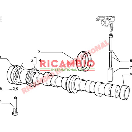 Camshaft Bush - Fiat 600,850,Classic Fiat Panda Cinquecento,Seicento,Uno - Engine Parts