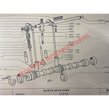 Camshaft Three Piece Bearing Kit - Fiat 124 131 - Engine Parts