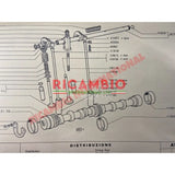 Camshaft Three Piece Bearing Kit - Fiat 124 131 - Engine Parts