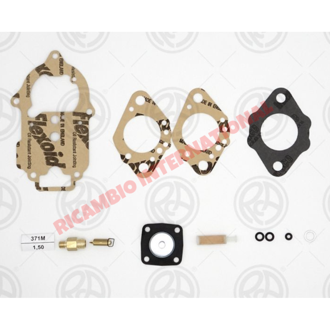Carburettor Overhaul Kit (Weber 32 ICEV) - Fiat Strada/Ritmo,Panda,Zastava,Seat - Service Items