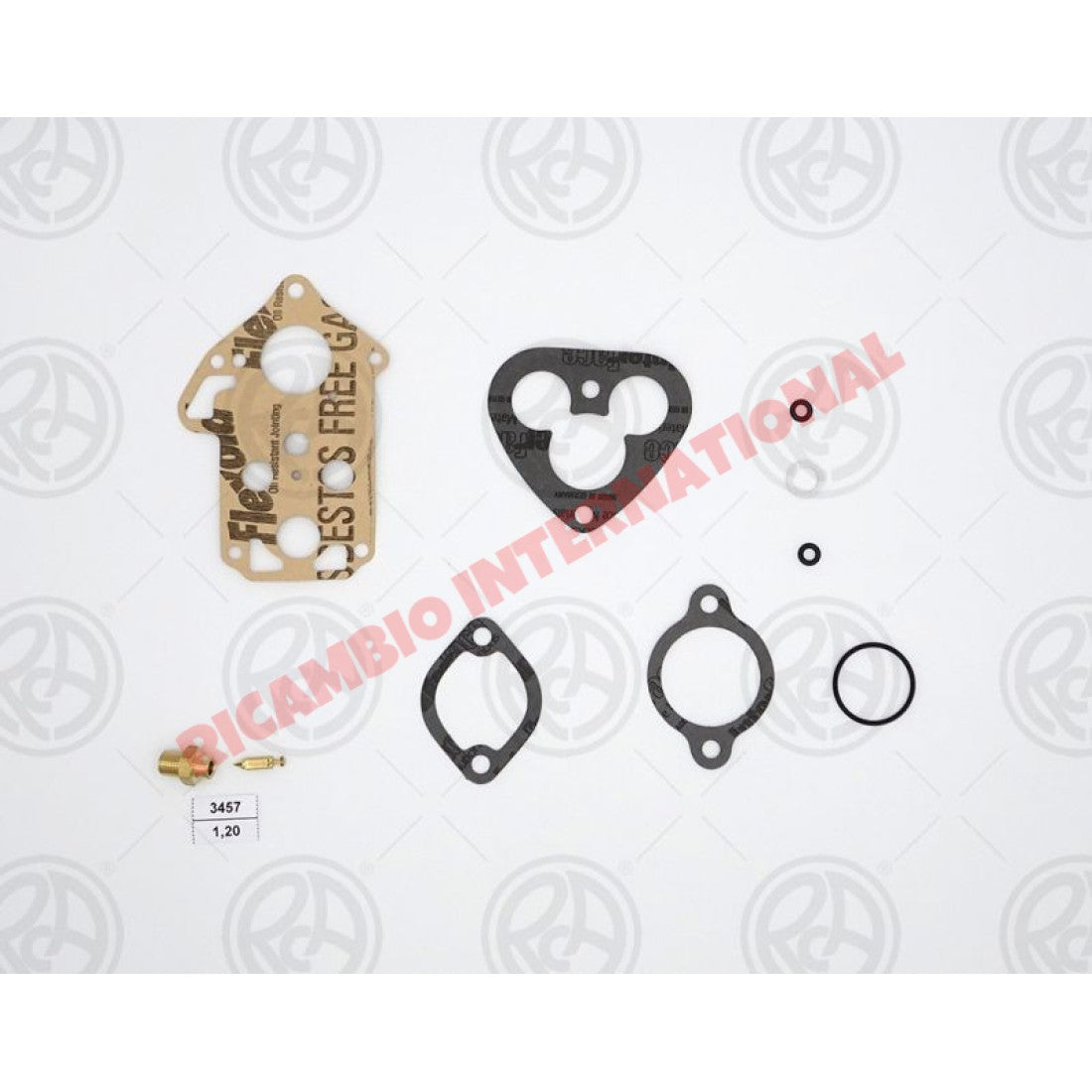 Carburettor Overhaul Kit (DELLORTO FRG) - Classic Fiat 500 - Gaskets - Seals - Grommets and Rubber Parts