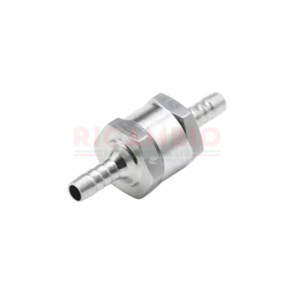 Carburettor Aluminium One Way Non Return Valve - All Italian cars with mechanical fuel pump & carburettor - 6mm FUEL