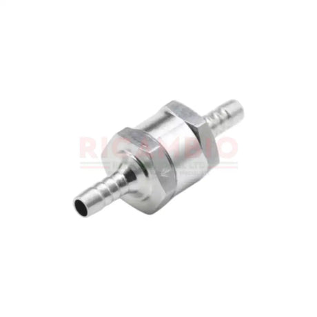Carburettor Aluminium One Way Non Return Valve - All Italian cars with mechanical fuel pump & carburettor - 6mm FUEL