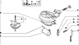 Carburettor Choke Rod & Spring - Fiat 126 BIS - Fuel System
