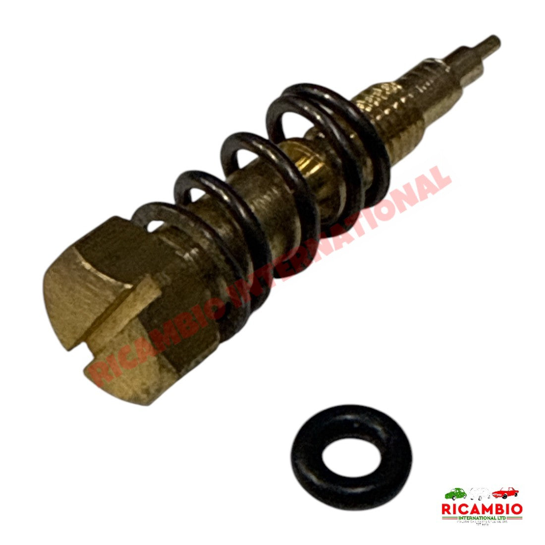 Carburettor Idle Adjusting Screw & Seal - Classic Fiat 500 Autobianchi Bianchina