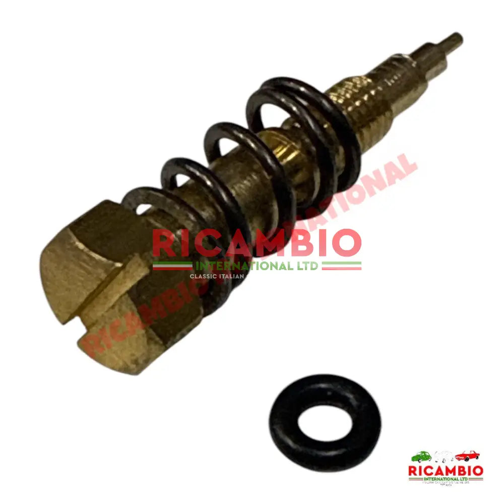 Carburettor Idle Adjusting Screw & Seal - Classic Fiat 500 Autobianchi Bianchina
