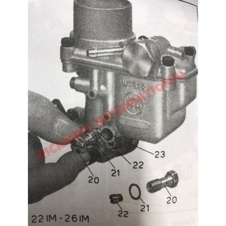 Carburettor Main Jet 115 - Classic Fiat 500 - Fuel System