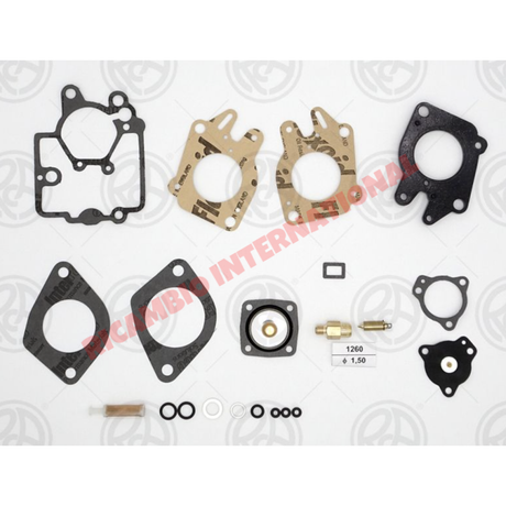 Carburettor Overhaul Kit (32 TLF 12/250,2/250,2/251,251) - Classic Fiat Panda Uno - Service Items
