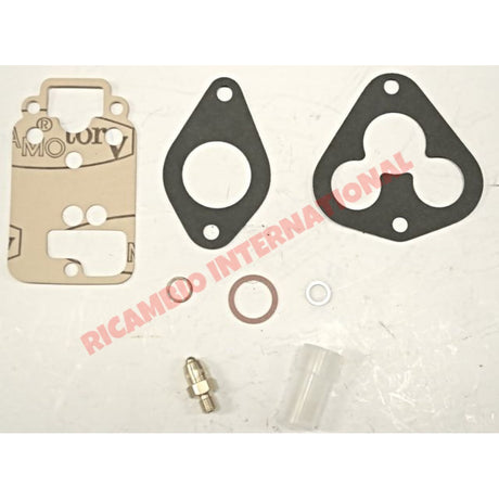 Carburettor Overhaul Kit - Classic Fiat 500 Autobianchi Panoramica - Gaskets - Seals - Grommets and Rubber Parts