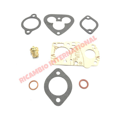 Carburettor Overhaul Kit - Classic Fiat 500 - Gaskets - Seals - Grommets and Rubber Parts