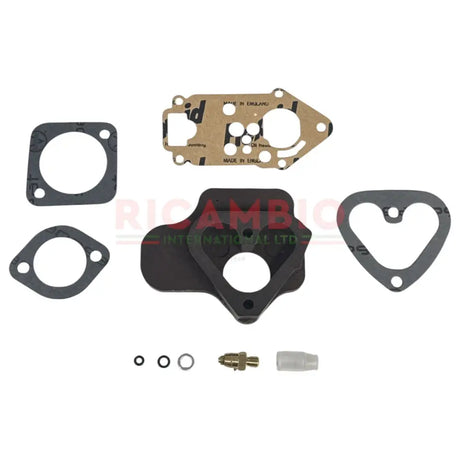 Carburettor Overhaul Kit (including Base Plate) - FIAT 126 - Gaskets - Seals - Grommets and Rubber Parts