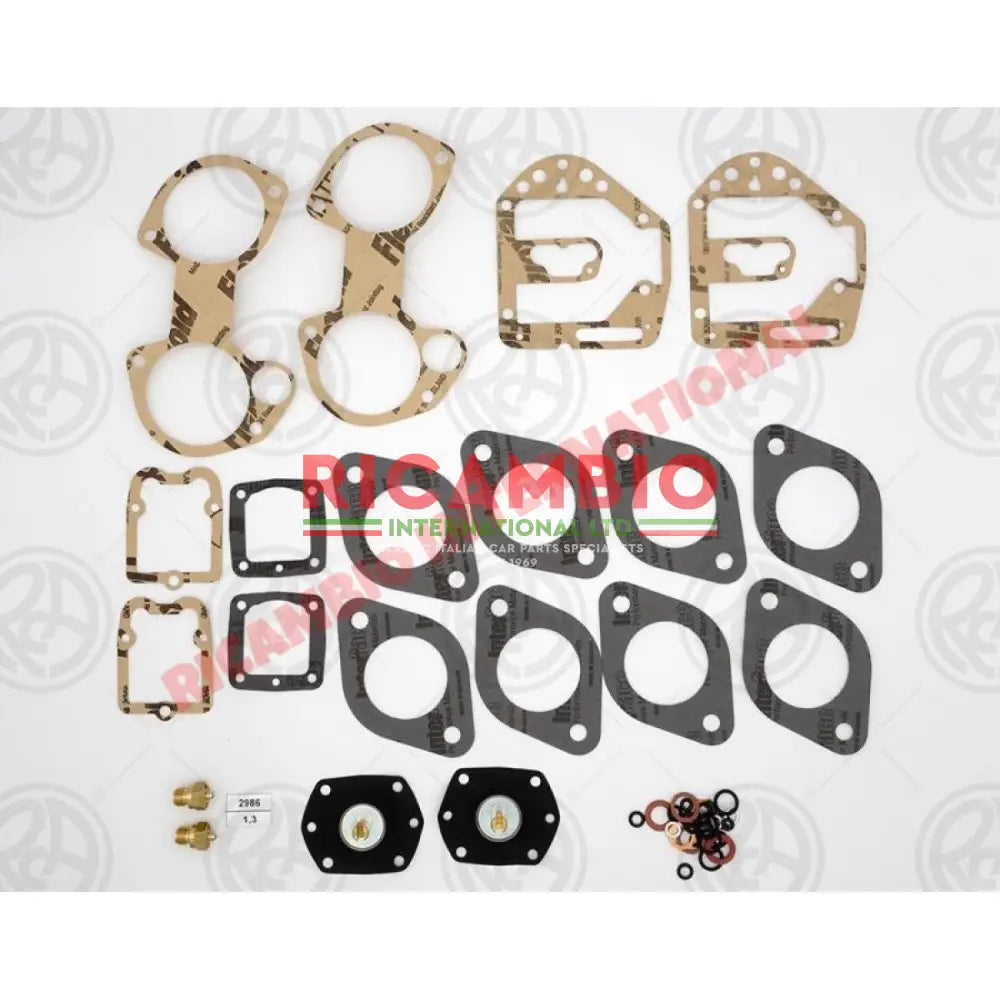 Carburettor Overhaul Kit (SOLEX 2 x 40 ADDHE 37) - Fiat Strada/Ritmo - Service Items