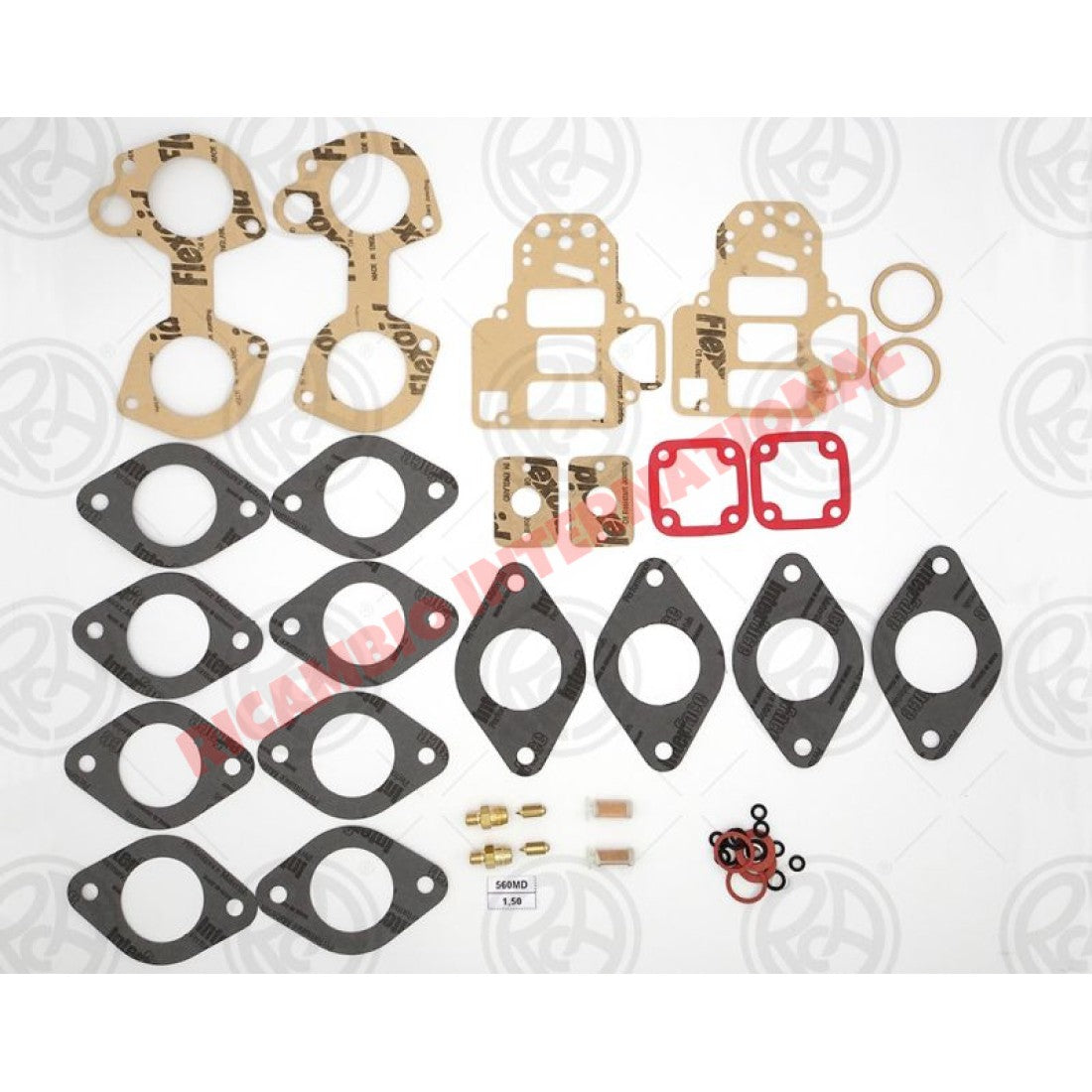 Carburettor Overhaul Kit (WEBER 2 x 40 DCOE 145 - 146) - Fiat Strada/Ritmo - Service Items