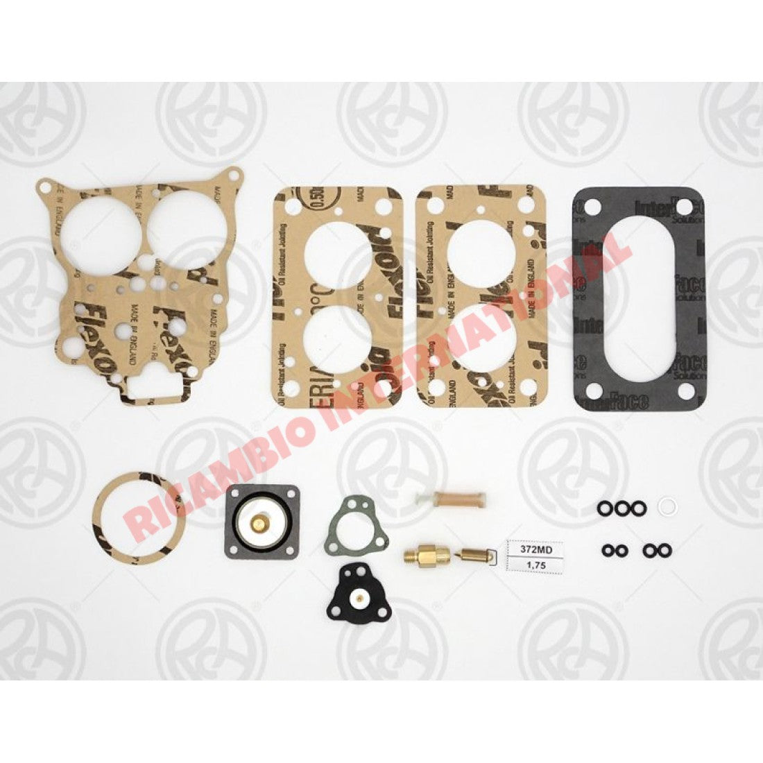 Carburettor Overhaul Kit (WEBER 32 ADFA) - Fiat 124 - Fuel