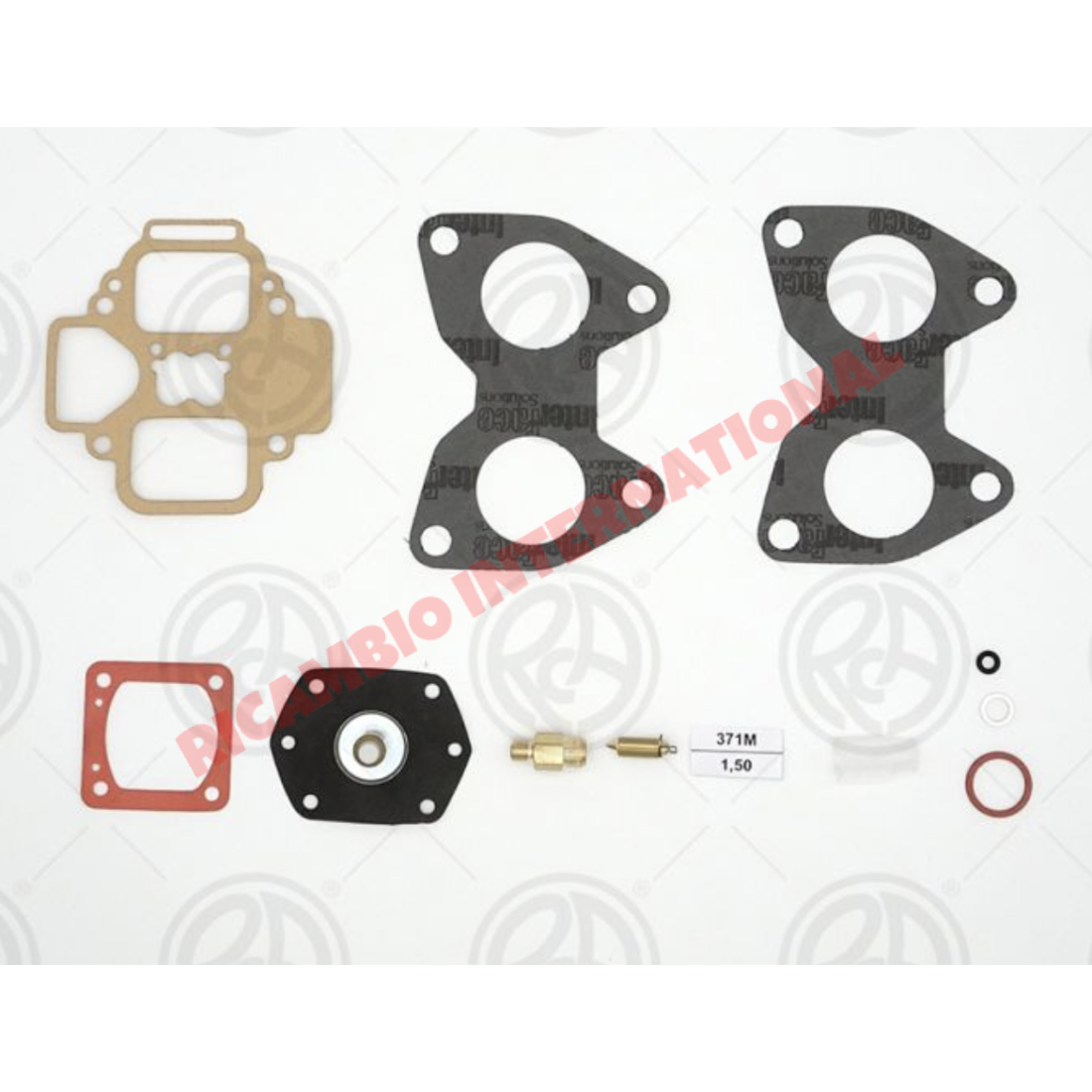 Carburettor Overhaul Kit (Weber 32 DCOF 2-6) - Fiat 1100R - Fuel