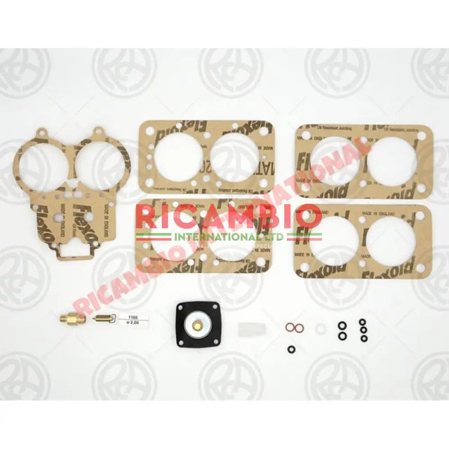Carburettor Overhaul Kit (WEBER 45 DFC 14/150 - 14/250) - Fiat 130 - Fuel