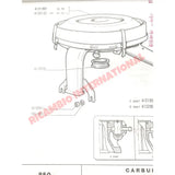 Carburettor to Air Filter Housing Rubber Seal - Fiat 850 - Fuel System