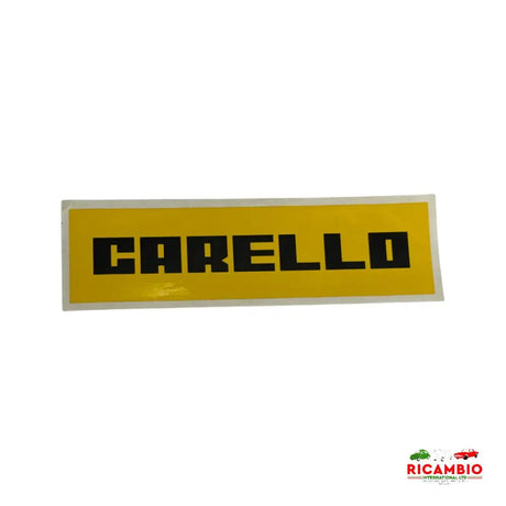 CARELLO Sticker - Stickers & Badges