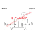 Centre Drag Link Steering Joint - Fiat Campagnola - Fiat Campagnola