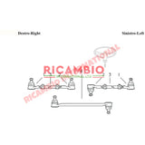 Centre Drag Link/Tie Rod - Fiat 600 - Steering