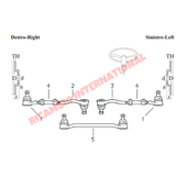 Centre Drag Link/Tie Rod - Fiat 850 - SteeringFront Lamps and Associated ItemsKamaldudu
