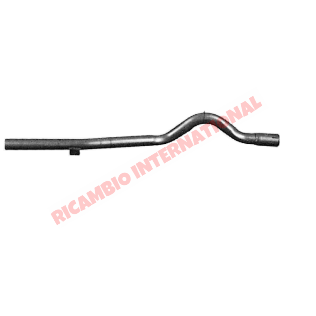 Centre Exhaust - Fiat 130 Coupe - Exhaust & Related Parts