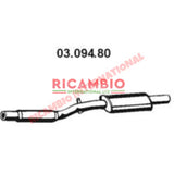 Centre Exhaust - Fiat Cinquecento - Exhaust