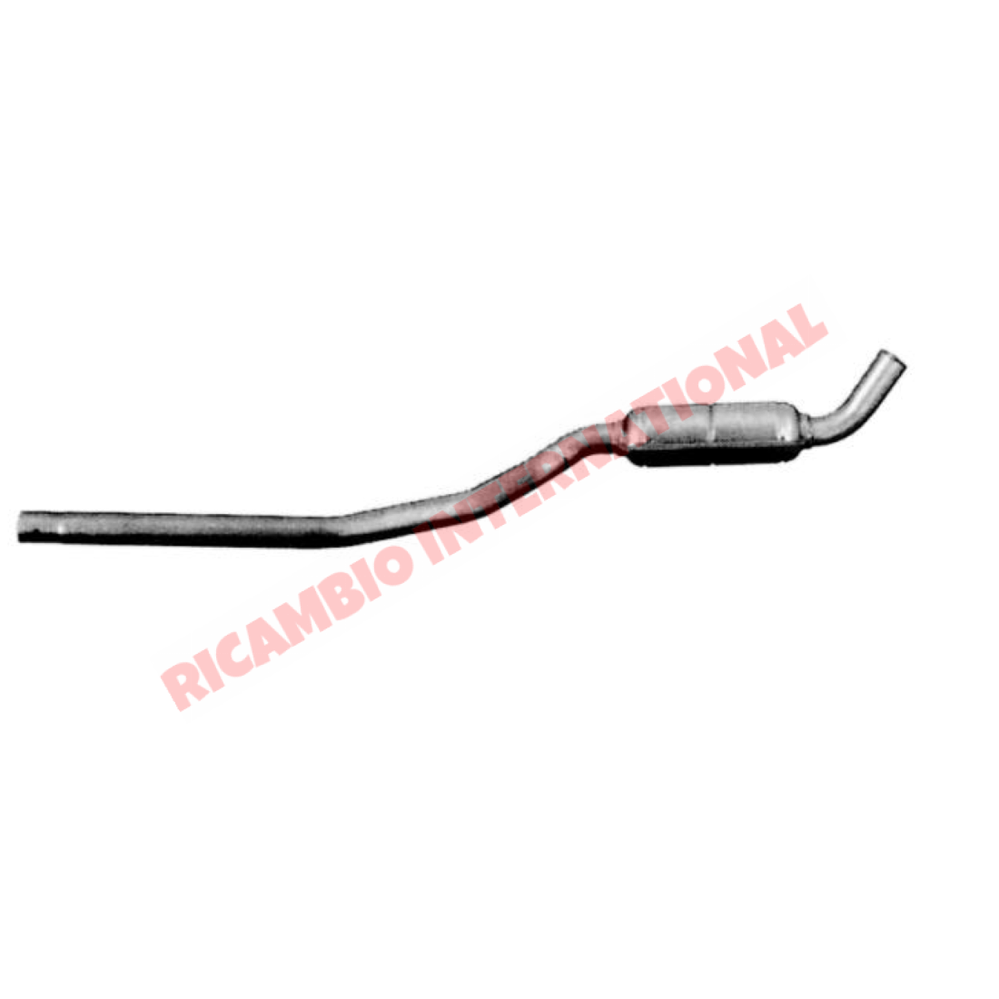 Centre Exhaust Silencer - Fiat 124 Spider - Exhaust