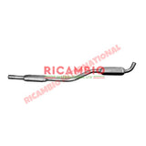 Centre Exhaust Silencer - Fiat 124 Sports Coupe - Exhaust