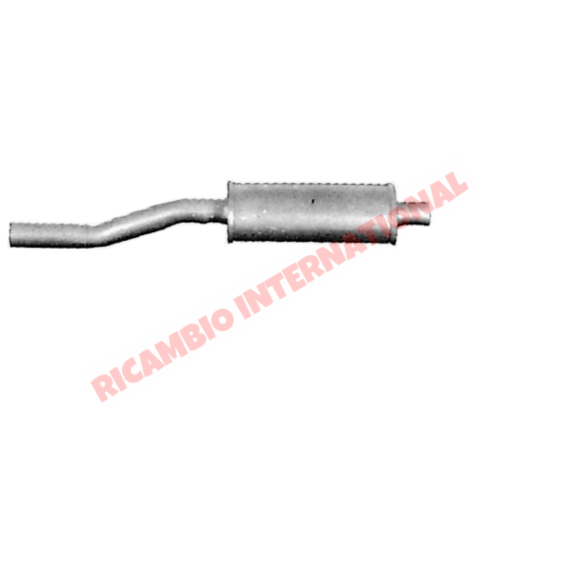 Centre Exhaust Silencer - Fiat 131 - Exhaust