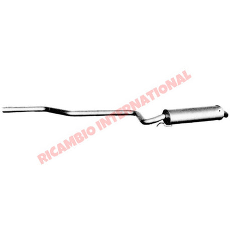 Centre Exhaust Silencer - Fiat Regata - Exhaust Parts