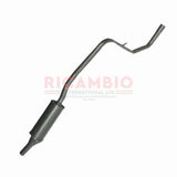 Centre Exhaust Silencer - Fiat Strada/Ritmo 105,125,130TC Abarth - Strada/Ritmo