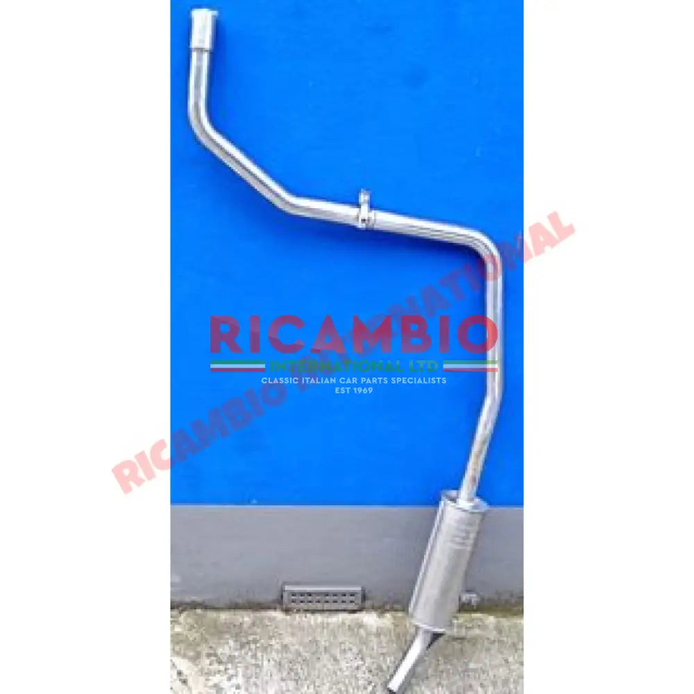 Centre Exhaust Silencer - Fiat Strada/Ritmo 105,125,130TC Abarth - Strada/Ritmo