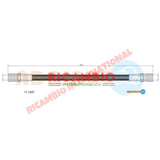 Centre Rear Flexible Brake Hose - Fiat 124,850,238 - Brake Parts and Components