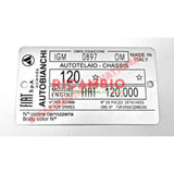 Chassis Plate - Classic Fiat 500 - Classic Fiat 500 Parts & Spares