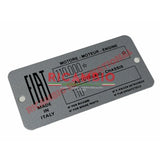 Chassis Plate - Classic Fiat 500 - Body Panels