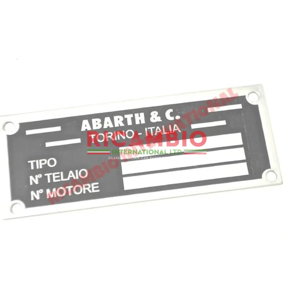 Chassis Plate - Classic Fiat 500 - Classic Fiat 500 Parts & Spares