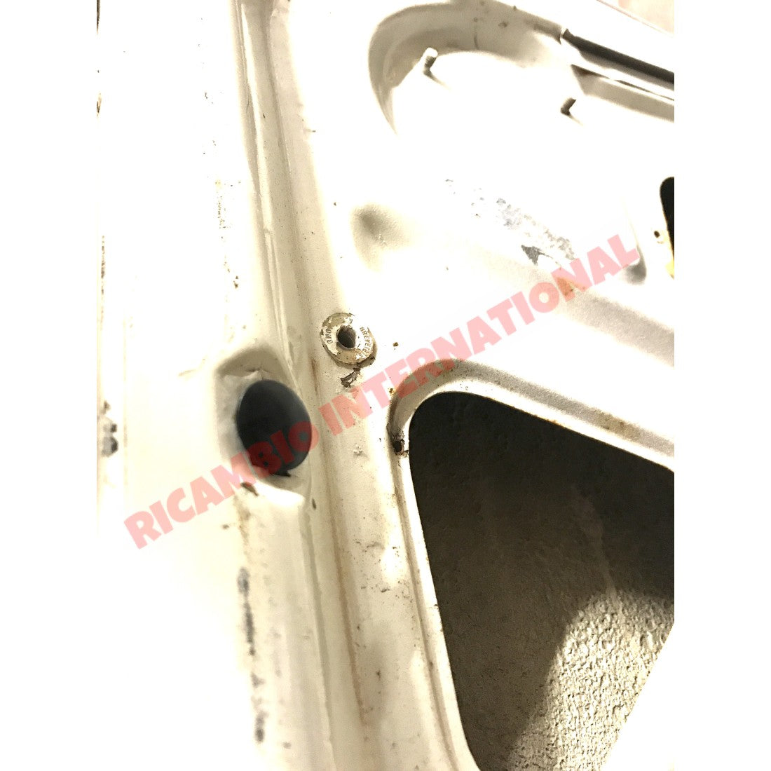 Check Strap Roller Bolt Door Plug - Classic Fiat 500 - Gaskets - Seals - Grommets and Rubber Parts