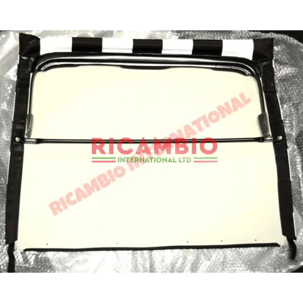 Chequered Sunroof Complete - Classic Fiat 500,126 - Sunroof