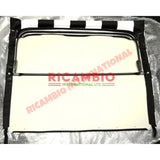 Chequered Sunroof Complete - Classic Fiat 500,126 - Sunroof