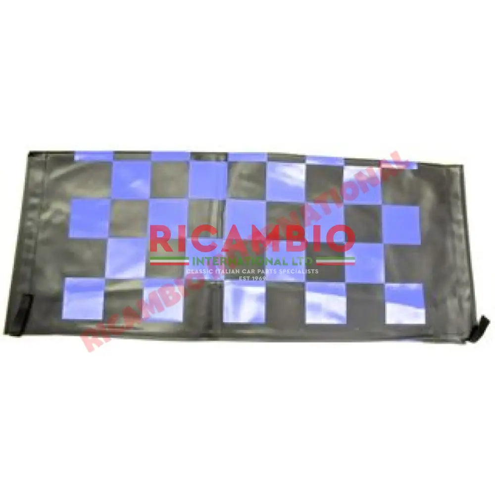Chequered Sunroof Cover - Classic Fiat 500 126 - Modifications