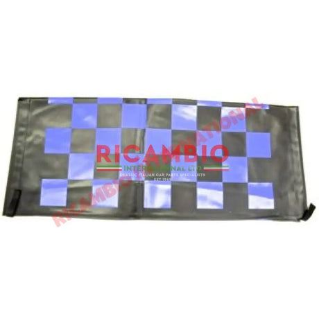 Chequered Sunroof Cover - Classic Fiat 500 126 - Modifications