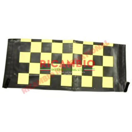 Chequered Sunroof Cover - Classic Fiat 500 126 - Modifications