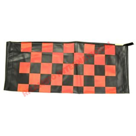 Chequered Sunroof Cover - Classic Fiat 500 126 - Modifications