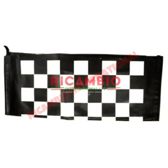 Chequered Sunroof Cover - Classic Fiat 500 126 - Modifications