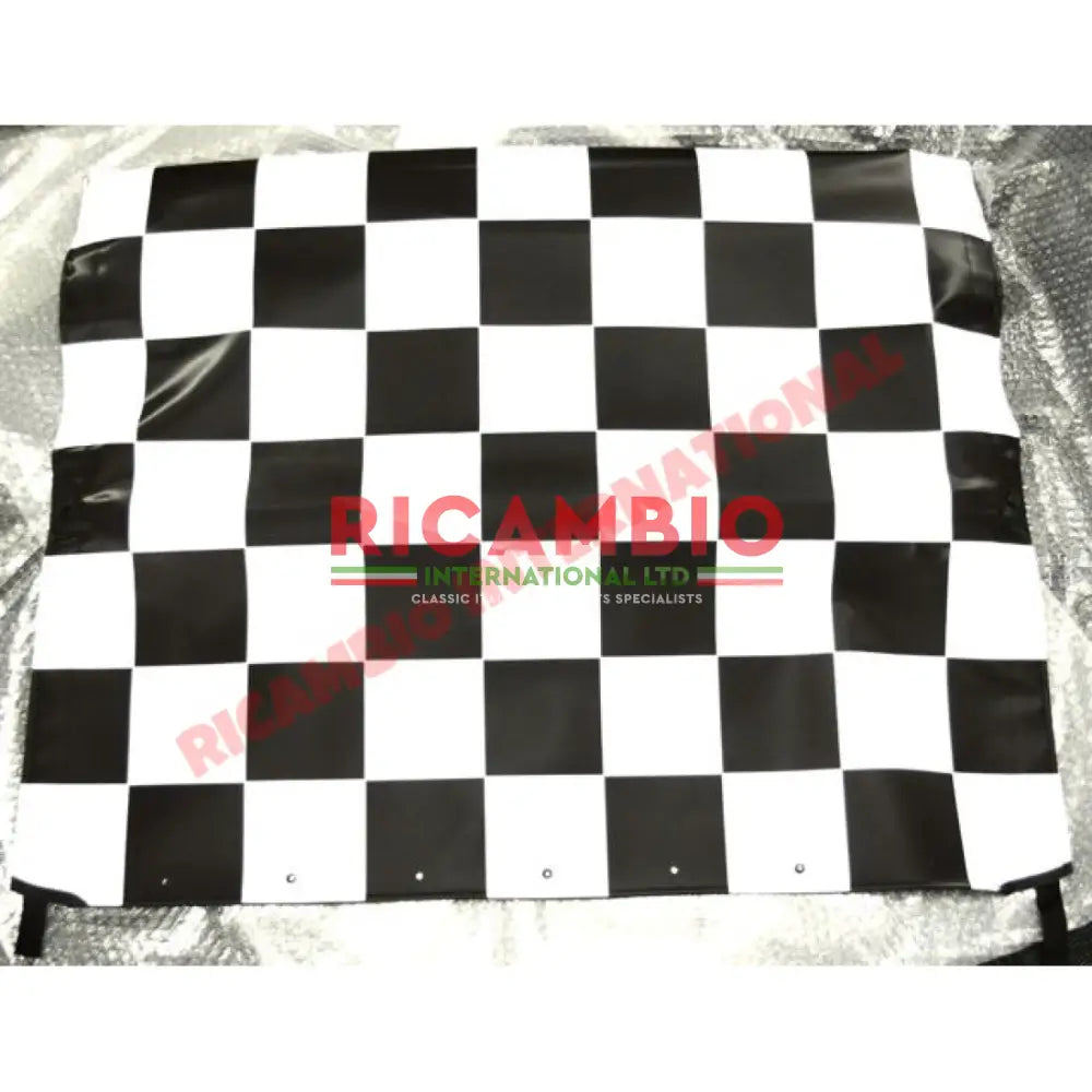 Chequered Sunroof Cover - Classic Fiat 500 126 - Modifications
