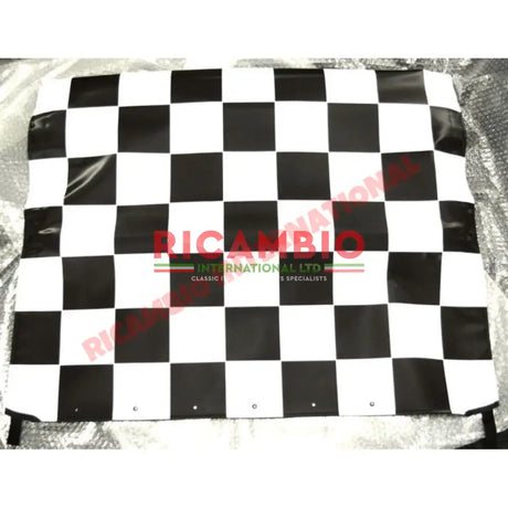 Chequered Sunroof Cover - Classic Fiat 500 126 - Modifications