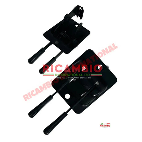 Choke & Starter Pull Lever Assembly - Classic Fiat 500 (early models up to 1968) - Starter Motor - Dynamo and Related