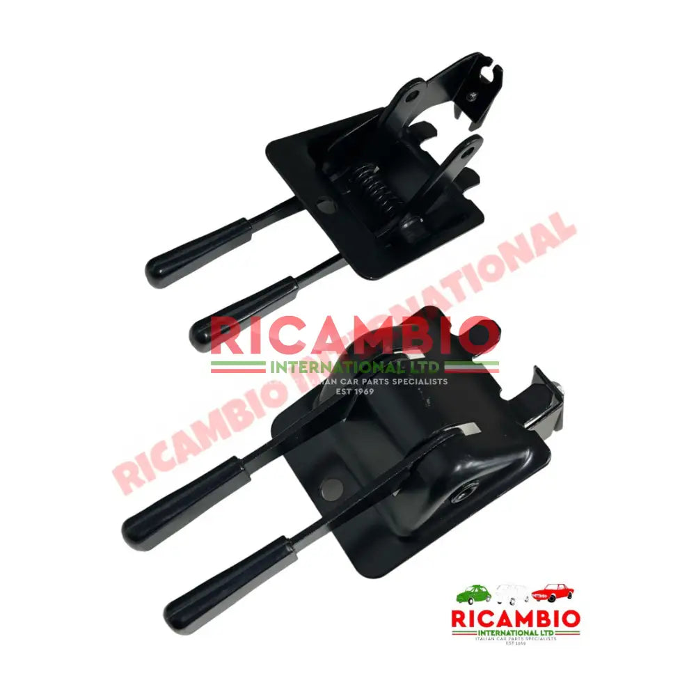 Choke & Starter Pull Lever Assembly - Classic Fiat 500 (from 1968 on) - Starter Motor - Dynamo and Related Parts